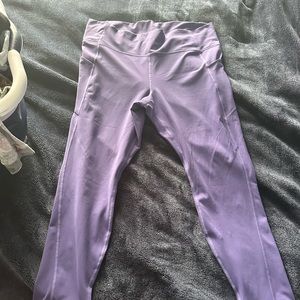Fabletics purple leggings size 3X